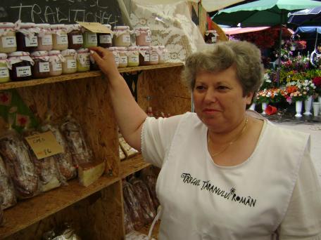 Mioara Stochita la Targul Taranului 2008