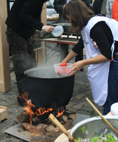 Lectia de gatit peste, Zile dobrogene, Targul Taranului 2008